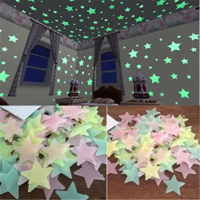 Glow-in-Dark Star Stickers