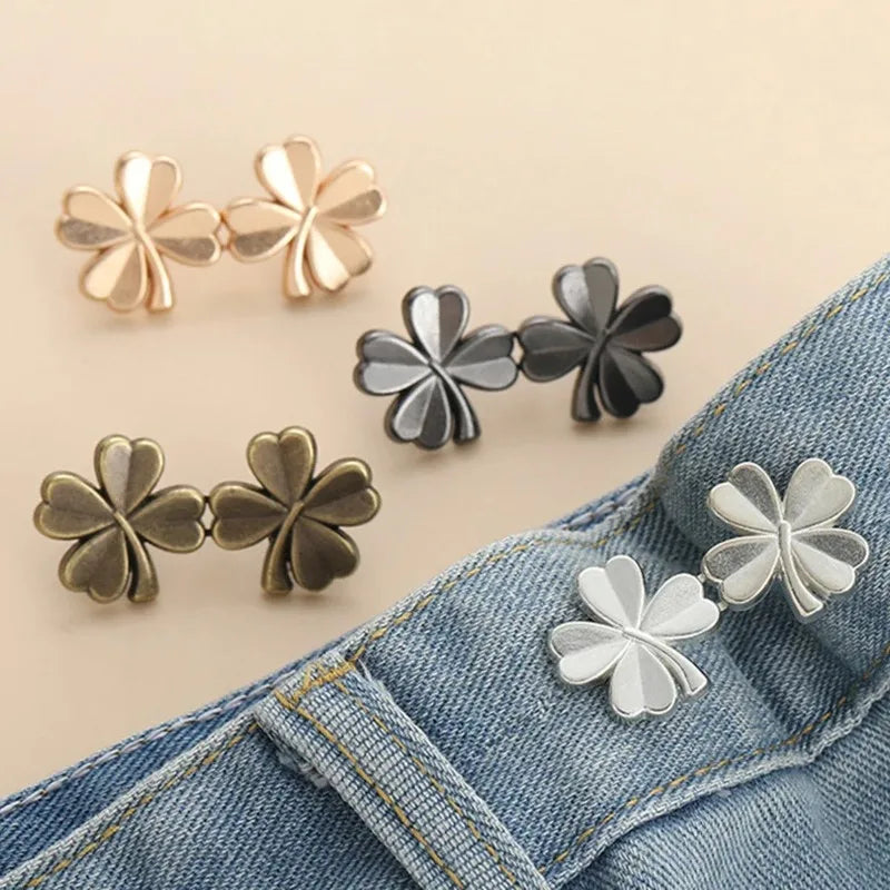 Adjustable Jeans Button Clips