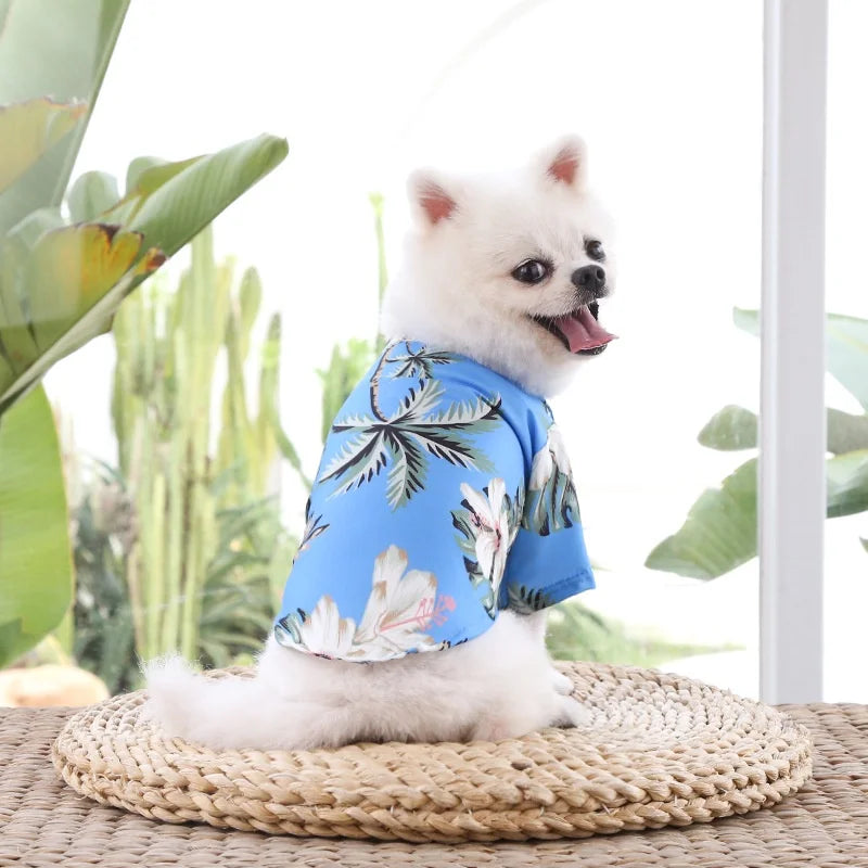 Tropical Dog Beach Shirt