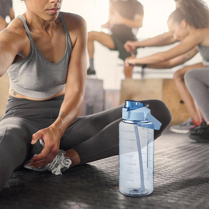 Motivational 2L Water Bottle