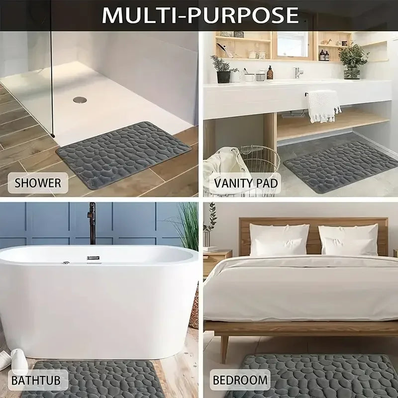 3D Non-Slip Bath Mat