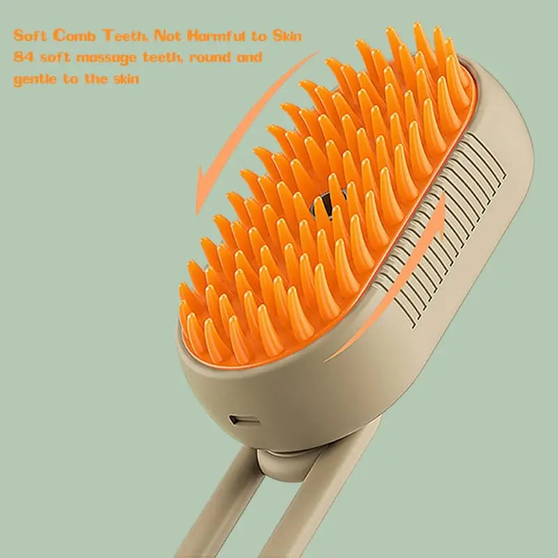 3-in-1 Pet Steamer Brush