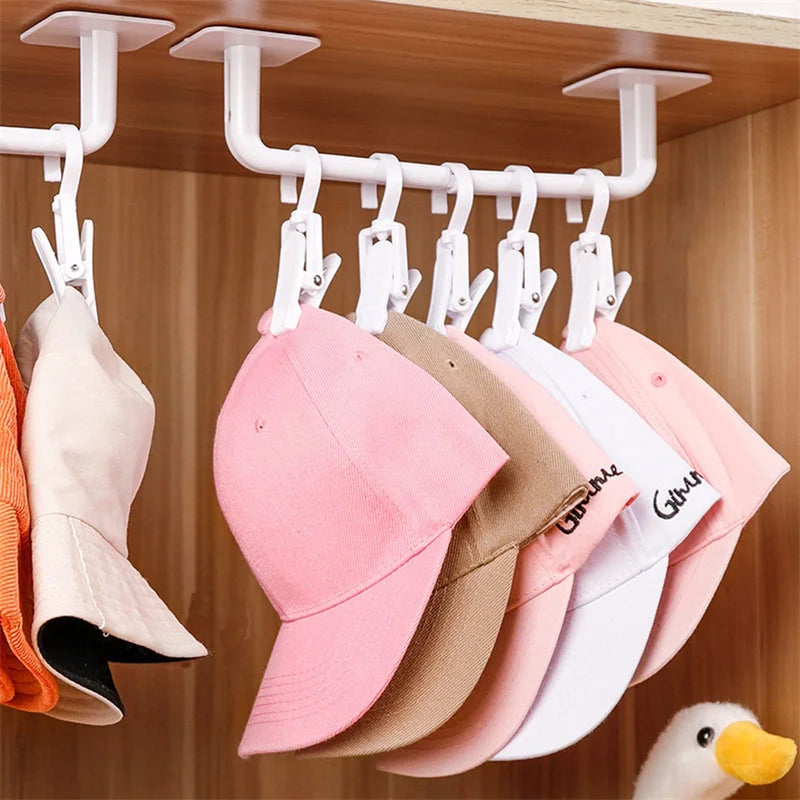 Adhesive Baseball Cap Rack