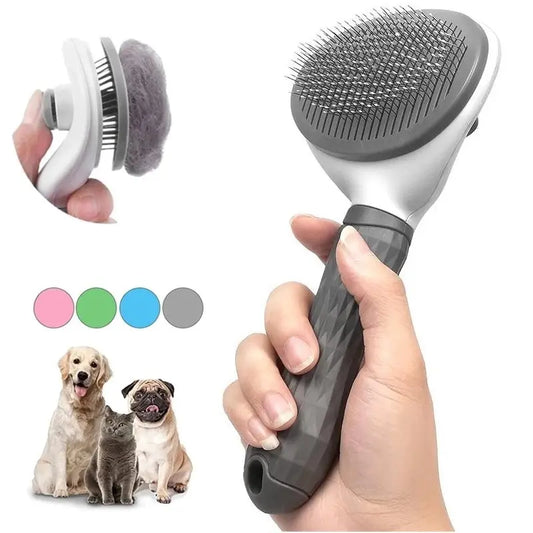 Self-Cleaning Pet Hair Brush