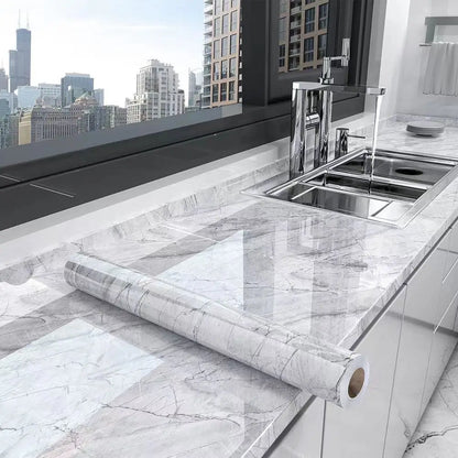 Marble Kitchen Waterproof Wallpaper