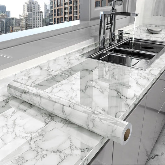 Marble Kitchen Waterproof Wallpaper