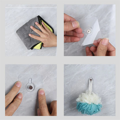 Seamless Adhesive Wall Hooks