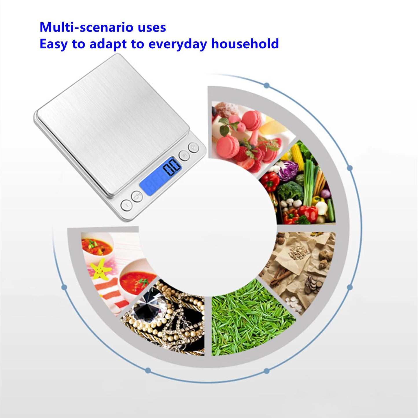 Precision Digital Kitchen Scale