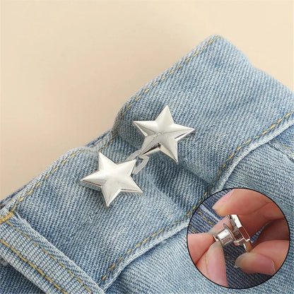 Adjustable Jeans Button Clips